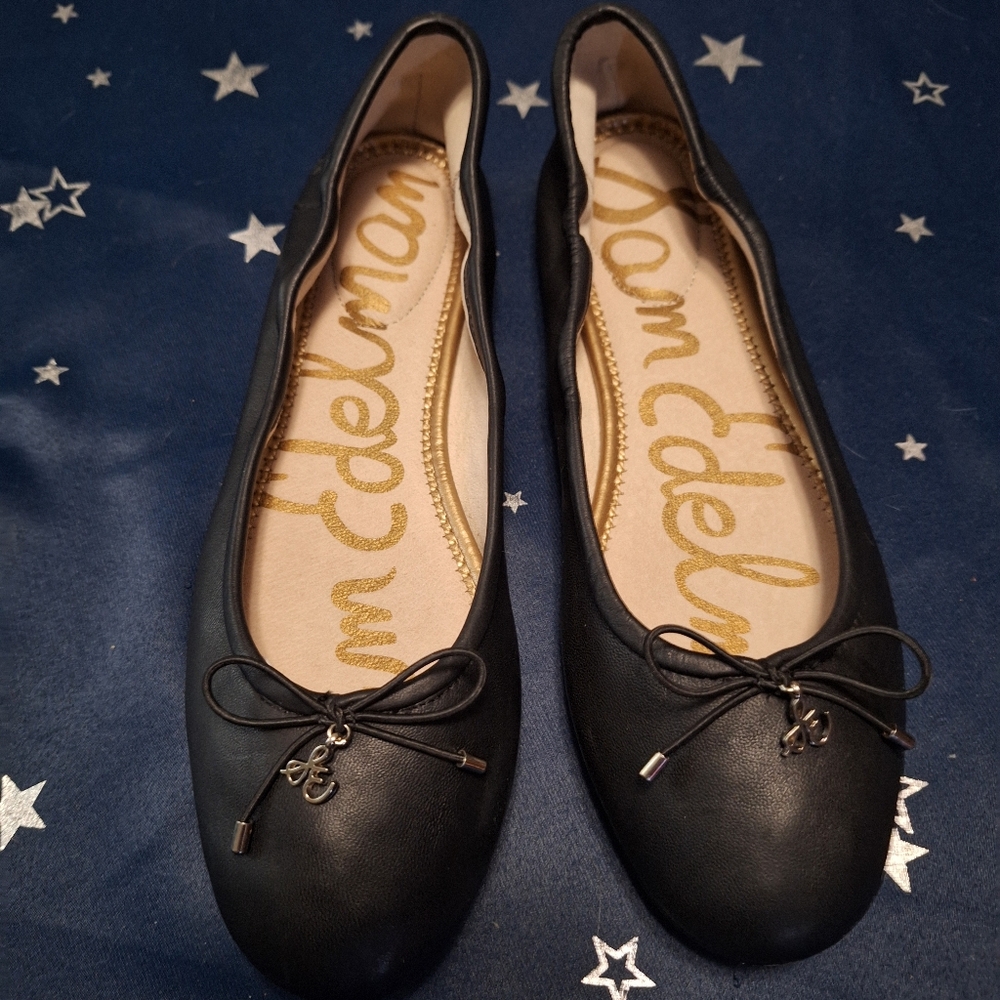 NWOB Sam Edelman 8.5 Black Felicia Ballet Slippers